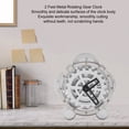 thumbnail image 4 of Mechanical Gear Clock, Table Gear Clock Delicate Creativity Electronic Movement  for Living Room, 4 of 7