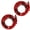 Red, variant on Yihuala 1Pair Barbell Clamps Locking Weight Clips Quick Install Barbell Collars for Secure Weightlifting & Powerlifting