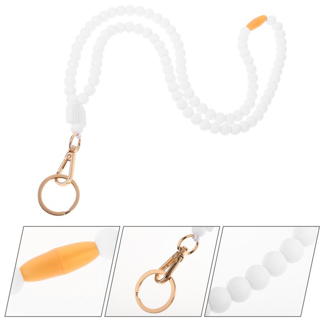 OUNONA Lanyard Con De Silicona Para Identificación Colgante Práctico Y En Color