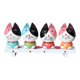 thumbnail image 1 of Estatuas de gatos, figuras con banco de exhibición, esculturas de gatitos, figura coleccionable en miniatura moderna para tablero de automóvil, cocina, 1 of 9