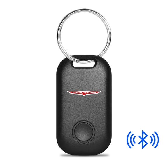 Jeep Trailhawk Black Bluetooth Wireless Key Finder Tracking Device Key Chain