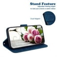 thumbnail image 2 of Jiahe Cover For Motorola MOTO G Stylus 5G (2022) Shockproof Magnetic Hand Strap Wallet Card Slot Stand Flip Leather Case Cover,Blue, 2 of 8