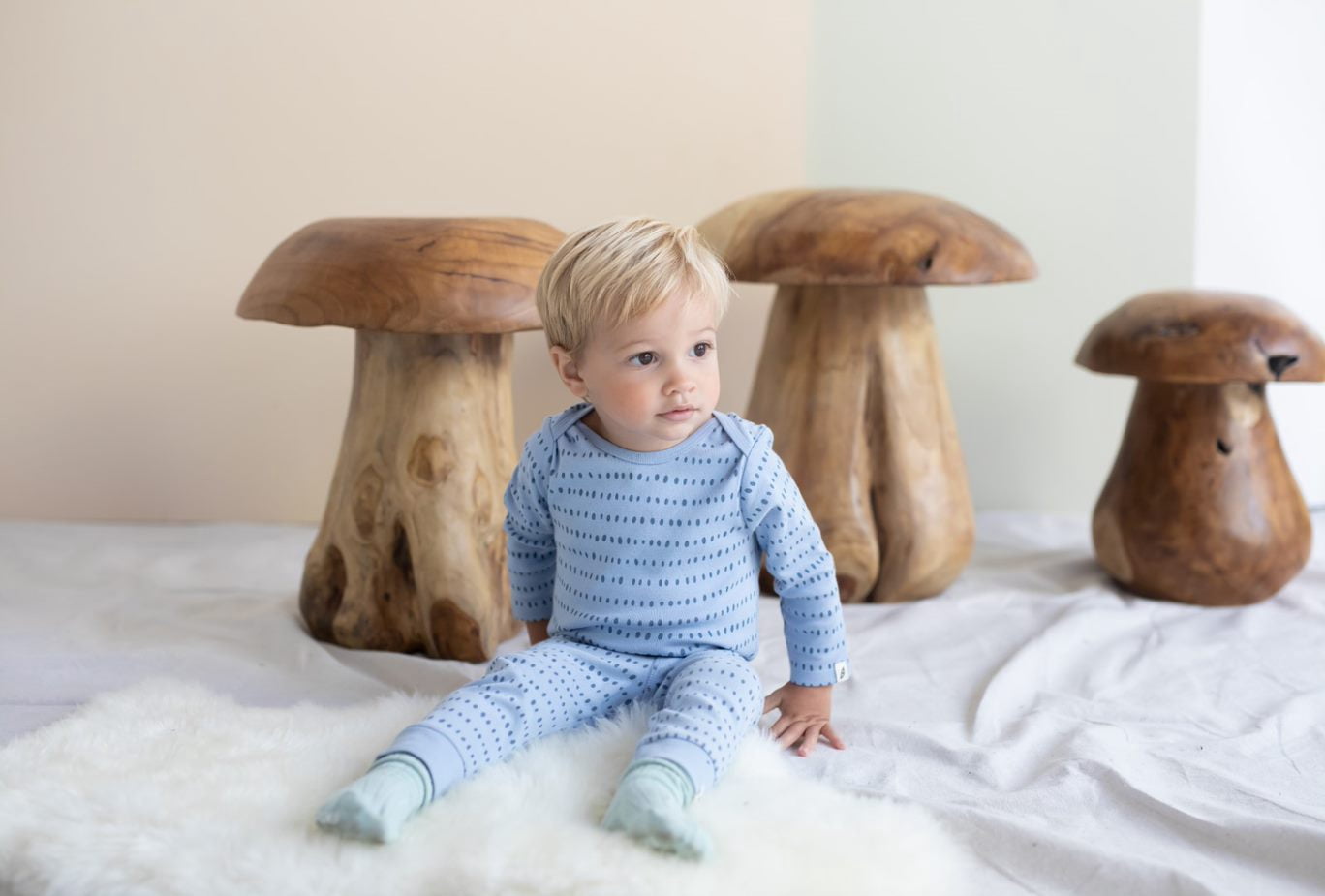 easy-peasy Baby Long Sleeve Bodysuit, 3-Pack, Sizes 0/3-24 Months
