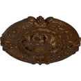 thumbnail image 3 of Ekena Millwork 16 3/8"OD x 1 3/4"P Southampton Ceiling Medallion (Fits Canopies up to 2 3/4"), Hand-Painted Root Beer Crackle, 3 of 6