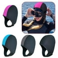 thumbnail image 2 of ZPAQI Neoprene Wetsuit Dive-Hood Diving Cap Surfing Thermal Hood for Water-Sports, 2 of 18