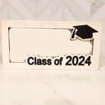 thumbnail image 5 of 2024 Titular de Regalo de Dinero de Graduación Personalizado Caja de Tarjeta de Titular de Efectivo de Graduación de Madera Personalizada, Clase de 2024 Rojo, 5 of 5