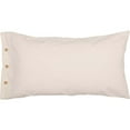 thumbnail image 4 of Piper Classics Market Place Gray Ticking Stripe King Size Pillow Sham, 4 of 5