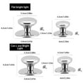 thumbnail image 4 of Decodeary 2piece Easy To Lid Handle Heat-resistant And Insulated Base Round And Not Easy Flat gold plating large size, 4 of 6