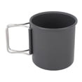 thumbnail image 4 of Taza de camping con mango plegable Taza de camping portátil de acero inoxidable para acampar Picnic Senderismo Viajes YUNYI BRAND Deportes, 4 of 8