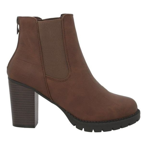 Botas HEAD OVER HEELS Comodas Elastico Vestir Invierno cafe 26