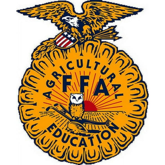 Whimsical Practicality's FFA Edible Icing Image Cake Topper-6 inch Round or Larger