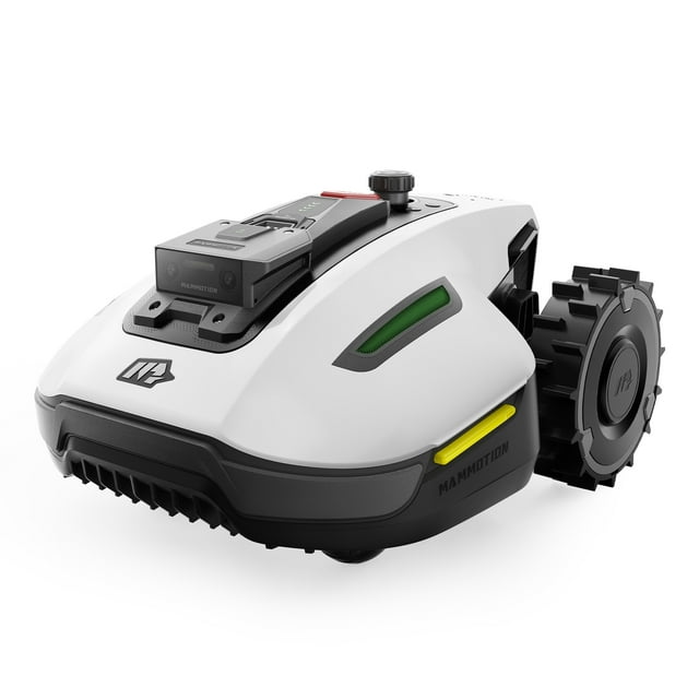 Mammotion YUKA Mini 600 Tondeuse Robotisée, Réception 0,15 Max 0,2 Acre, avec 4G, Disques de Coupe Doubles