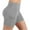 Gray, variant on asjyhkr Biker Shorts for Women with Pockets 5" High Waisted Spandex Tights Workout Yoga Running Gym Tennis Shorts