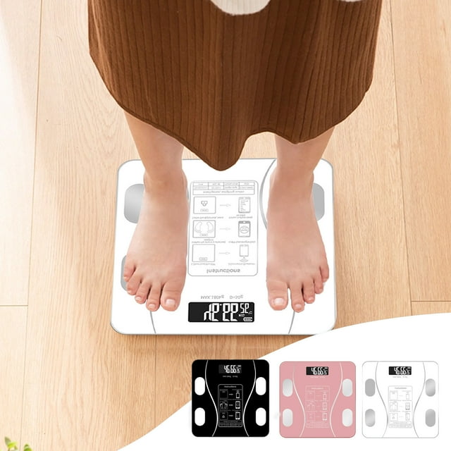 Smart Body Fat Scale under $5! CQCYD Smart Body Composition Scale, Bluetooth Weight and Fat Percentage Monitor, Digital Bathroom Scale with App Connectivity, Accurate Health Metric Scale