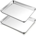 thumbnail image 1 of Stainless Steel Cooling Racks 2 Pack, Baking Racks for Cooking Baking Roasting Grilling Cooling, Fit Small Size Cookie Sheets Oven & Health & Dishwasher Safe,9.7'' x 7.3'', 1 of 8