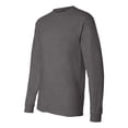 thumbnail image 2 of 5186 - Hanes Adult Beefy-T Long-Sleeve T-Shirt, 2 of 3