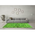 thumbnail image 3 of Ahgly Company Indoor Square Oriental Green Traditional Area Rugs, 3' Square, 3 of 4