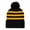 Black / Golden Yellow, variant on COUVER Unisex Knit Beanie Hat, No Pom-Pom, Maroon and Gold, 1 Pack