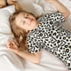 thumbnail image 5 of Balery Heart Leopard Conjunto de Pijama Infantil de Manga Corta con Estampado – Ropa de Dormir de Algodón Suave-Large, 5 of 6