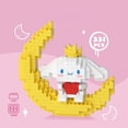 thumbnail image 5 of Figura de acción de la serie New Moon Melody Cinnamoroll, Kuromi, Pom Pom Purin, modelo de microbloques, juego educativo, juguetes gráficos, regalo para niños, 5 of 5