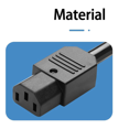 thumbnail image 4 of 15PCS IEC C13 Power Plug Connector C13 Female Plug Power Adapter Connector 3 Pin Power Socket 250V 10A AC Power Adapter, 4 of 7