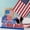 Black, variant on Wooden Independence Day Ornament, Patriotic Commemorative Table Emblem, Festive Memorial Day & 4th of July Home Decor, Holiday Centerpiece for Dining Table & Living Room
