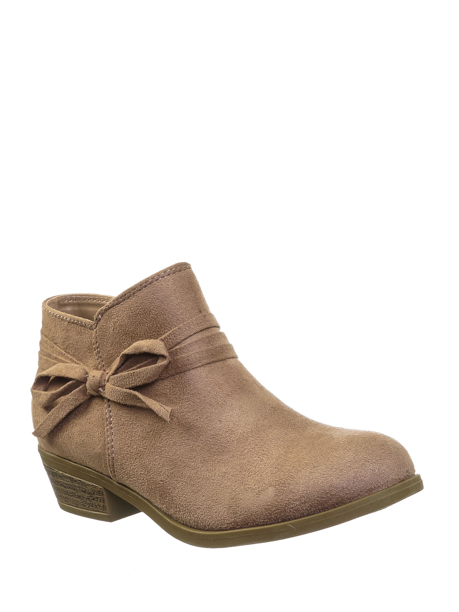 Children Ankle Boots w Bow - Kids 