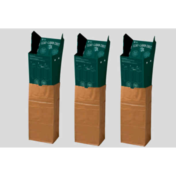 3Luster Leaf Lawn & Leaf Chute Bag Holder For 30 Gallon leaf bags