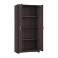 thumbnail image 5 of Bush Furniture Cabot Tall Storage Cabinet with Doors in Heather Gray, 5 of 9