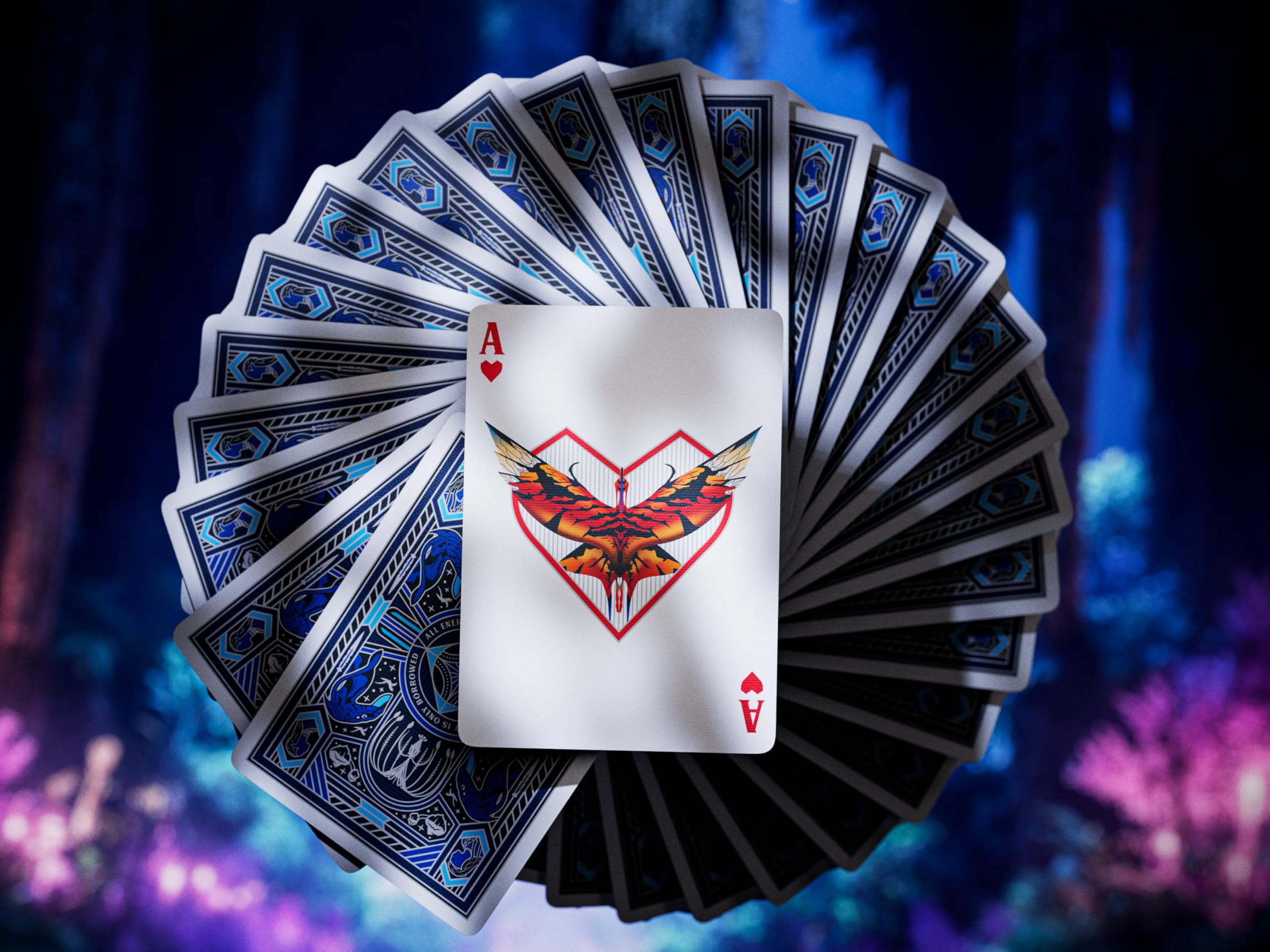 theory11 Avatar Premium Playing Cards Officially Licensed Collectible Deck, Poker Size, Luxury Foil Tuck Case