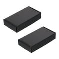thumbnail image 3 of ROMANSENTIAL 15Pcs Black Storage Boxes for Mailing and Shipping 16X8X3in, 3 of 8