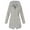 Grey_1, variant on Women's Waterproof Rain Jacket Lightweight Waterproof Lightweight Outdoor Hiking Travel Camp Full Zip Long Hooded Trench