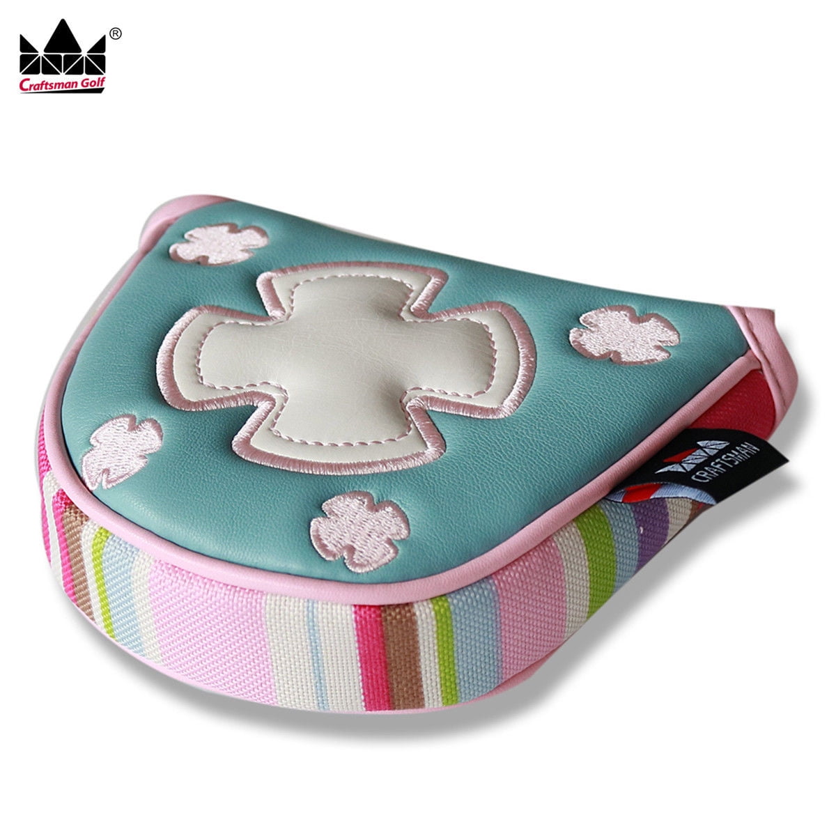 Craftsman Golf Mallet Putter Cover For Lady Golfer (Pink