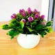 thumbnail image 4 of Flores artificiales en maceta Cheer.US, arreglos florales, plantas de piña de 21 cabezas, ramos de flores en maceta, centros de mesa, decoración festiva para comedor, sala de estar, mesa de cocina, 4 of 7