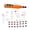 Orange, variant on MOMOJIA Miniature Digital Electric Grinding Machine Portable Engraver Set for Craftsmen Model Repair Metal Polishing Carving 43x