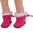 thumbnail image 1 of 1 Par de Botas de Invierno de Moda de 18 Pulgadas, de Bebé de 43 Cm, Muñeca Americana de 18 Pulgadas, Navidad Hugo Botas de muñecas americanas, 1 of 10