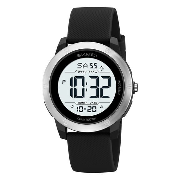 Women's Fashion Sports Digital Watch - Multifunctional Alarm Clock, Water-Resistant, Perfect for Students