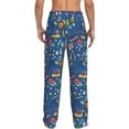 thumbnail image 2 of Bixox Men's Different Chemical Things Patterned Pajama Pants with Pockets Lounge Clothes for Home, 2 of 5