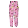 thumbnail image 4 of Hello Kitty Women's Harem Pants, Hippie Casual Pants Flowy Yoga Trousers with Pockets, 4 of 7