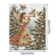 thumbnail image 5 of Pearl Diamond Art Kits for Adults Christmas DIY Craft Set, pearl art diy kit Holiday Artwork Project, Pearl Painting for Adults Creative Decoration Materials for Home Display Gift, 5 of 6
