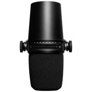 Shure MV7 Podcast Microphone (Black) for Podcasting, Home Recording and Gaming