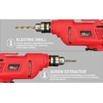 thumbnail image 5 of Electric Drill Ed06-91, 400w, Copper Armature, 2800 Rpm | Chuck 10 Mm Forward-Reverse For Wood & Metal Work With Variable Speed Control | Corded Electric, Compact, Drilling Capacity, Wood, 5 of 5