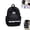 Black, variant on Elegant Polka Dot Lace Backpack, Cute Polka Dot Backpack, Coquette Aesthetic Backpack with Padded Straps and Large Compartment for Commute, Travel Yellow-ZP