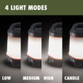 thumbnail image 4 of Ozark Trail Lantern, 500 Lumens, LED Mini Camping Lantern, Carabineer Handle, 4 Pack, 4 of 9