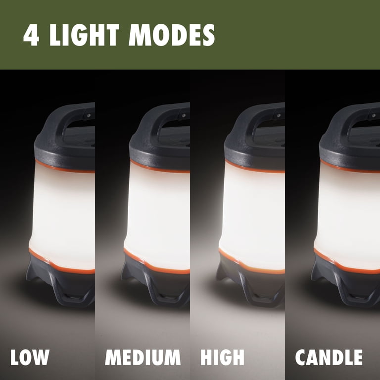 Ozark Trail LED Mini Camping Lantern, 500 Lumens, 4-Pack photo 4