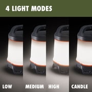Ozark Trail Lantern, 500 Lumens, LED Mini Camping Lantern, Carabineer Handle, 4 Pack