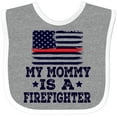 thumbnail image 3 of Inktastic Mommy is a Firefighter Boys or Girls Baby Bib, 3 of 4