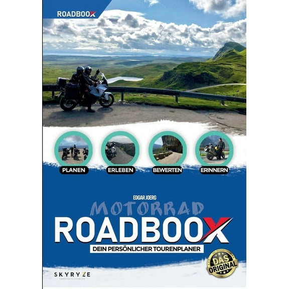 Roadboox Motorrad 2-Wochenplaner : Planen-Erleben-Bewerten-Erinnern (Paperback)