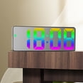 thumbnail image 6 of XGFHYJEH Alarm Clocks for Bedroom, Digital Alarm Clock, Alarm Clocks with Large Numbers, Bedside Tabletop Clock with Large LED Display, Battery Operated, 6 of 7