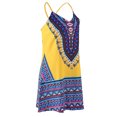 thumbnail image 5 of Fridja Robe d'Été pour Femmes à Imprimé, à Blocs de Couleur, Sans Manches, Mini Robe Soleil, Robe à Bretelles, 5 of 5